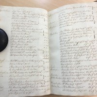 Forehoe Hundred - House of Industry Minute Book 1805-1807 p442-443 image 1