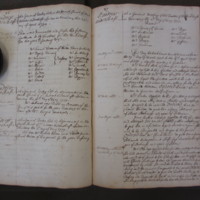 St Andrew Undershaft - Workhouse Minute Book 1732-1748 p86-87 image 1