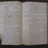 St Andrew Undershaft - Workhouse Minute Book 1732-1748 p96-97 image 1