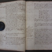 St Andrew Undershaft - Workhouse Minute Book 1732-1748 p4-5 image 1