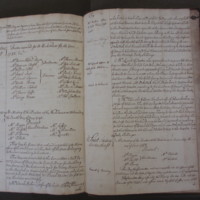 St Andrew Undershaft - Workhouse Minute Book 1732-1748 p178-179 image 1