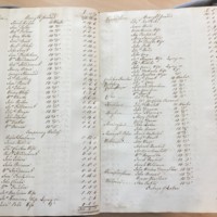 Forehoe Hundred - House of Industry Minute Book 1805-1807 p74-75 image 1