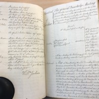 Forehoe Hundred - House of Industry Minute Book 1807-1809 p338-339 image 1