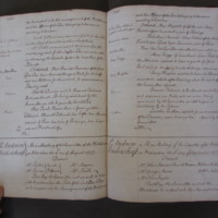 St Andrew Undershaft - Workhouse Minute Book 1748-1780 p252-253 image 1
