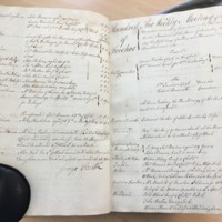 Forehoe Hundred - House of Industry Minute Book 1805-1807 p286-287 image 1