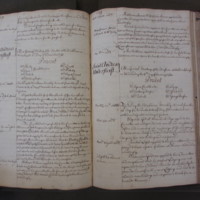 St Andrew Undershaft - Workhouse Minute Book 1732-1748 p128-129 image 1
