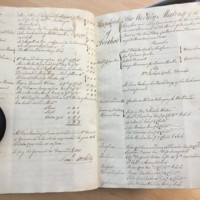 Forehoe Hundred - House of Industry Minute Book 1805-1807 p242-243 image 1