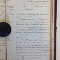 St Andrew Undershaft - Workhouse Minute Book 1780-1801 p217 image 1