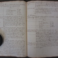 St Andrew Undershaft - Workhouse Minute Book 1732-1748 p50-51 image 1