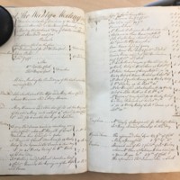 Forehoe Hundred - House of Industry Minute Book 1805-1807 p160-161 image 1