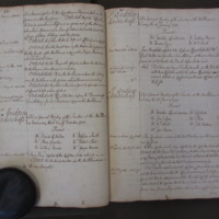 St Andrew Undershaft - Workhouse Minute Book 1732-1748 p40-41 image 1
