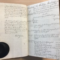 Forehoe Hundred - House of Industry Minute Book 1807-1809 p18-19 image 1