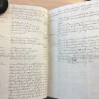 Forehoe Hundred - House of Industry Minute Book 1807-1809 p78-79 image 1