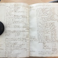 Forehoe Hundred - House of Industry Minute Book 1805-1807 p186-187 image 1