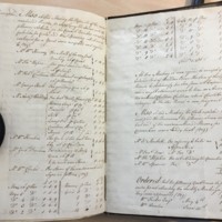 Forehoe Hundred - House of Industry Minute Book 1805-1807 p558-559 image 1