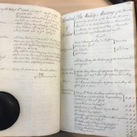 Forehoe Hundred - House of Industry Minute Book 1807-1809 p334-335 image 1