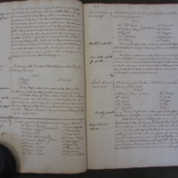 St Andrew Undershaft - Workhouse Minute Book 1748-1780 p22-23 image 1