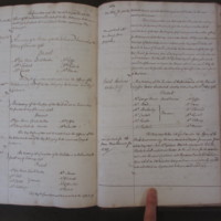 St Andrew Undershaft - Workhouse Minute Book 1732-1748 p166-167 image 1