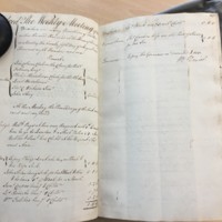 Forehoe Hundred - House of Industry Minute Book 1805-1807 p344-345 image 1