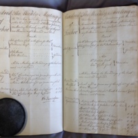 Forehoe Hundred - House of Industry Minute Book 1802-1805 p204-205 image 1