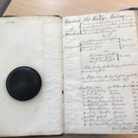 Forehoe Hundred - House of Industry Minute Book 1805-1807 p0-1 image 1