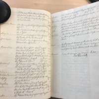 Forehoe Hundred - House of Industry Minute Book 1807-1809 p120-121 image 1