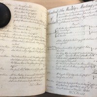 Forehoe Hundred - House of Industry Minute Book 1807-1809 p500-501 image 1