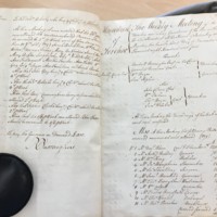 Forehoe Hundred - House of Industry Minute Book 1805-1807 p188-189 image 1