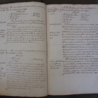 St Andrew Undershaft - Workhouse Minute Book 1748-1780 p12-13 image 1