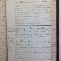St Andrew Undershaft - Workhouse Minute Book 1780-1801 p259 image 1