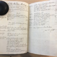 Forehoe Hundred - House of Industry Minute Book 1807-1809 p246-247 image 1