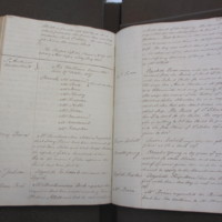 St Andrew Undershaft - Workhouse Minute Book 1822-1828 p214-215 image 1