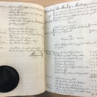 Forehoe Hundred - House of Industry Minute Book 1807-1809 p238-239 image 1