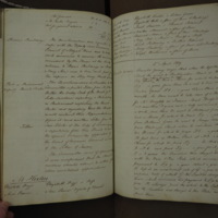 St Andrew Undershaft - Workhouse Minute Book 1814-1822 p143-144 image 1