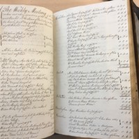 Forehoe Hundred - House of Industry Minute Book 1807-1809 p284-285 image 1
