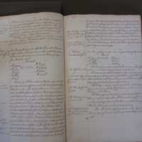 St Andrew Undershaft - Workhouse Minute Book 1748-1780 p56-57 image 1