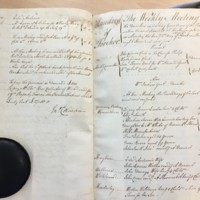 Forehoe Hundred - House of Industry Minute Book 1805-1807 p112-113 image 1