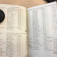 Forehoe Hundred - House of Industry Minute Book 1807-1809 p524-525 image 1