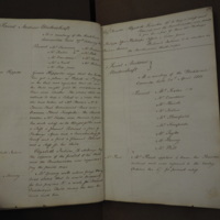 St Andrew Undershaft - Workhouse Minute Book 1814-1822 p17-18 image 1