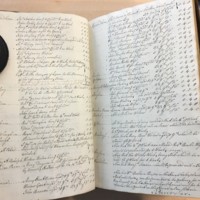 Forehoe Hundred - House of Industry Minute Book 1807-1809 p104-105 image 1