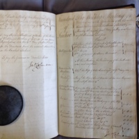 Forehoe Hundred - House of Industry Minute Book 1802-1805 p350-351 image 1