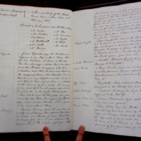 St Andrew Undershaft - Workhouse Minute Book 1822-1828 p2-3 image 1