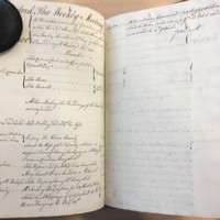 Forehoe Hundred - House of Industry Minute Book 1807-1809 p504-505 image 1
