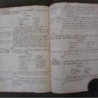 St Andrew Undershaft - Workhouse Minute Book 1732-1748 p152-153 image 1