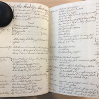 Forehoe Hundred - House of Industry Minute Book 1807-1809 p234-235 image 1