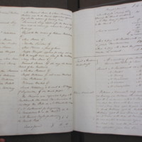 St Andrew Undershaft - Workhouse Minute Book 1822-1828 p42-43 image 1