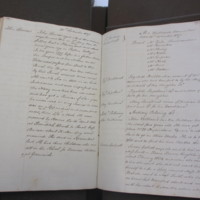 St Andrew Undershaft - Workhouse Minute Book 1822-1828 p208-209 image 1