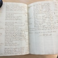 Forehoe Hundred - House of Industry Minute Book 1805-1807 p446-447 image 1