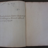 St Andrew Undershaft - Workhouse Minute Book 1748-1780 p0 image 1