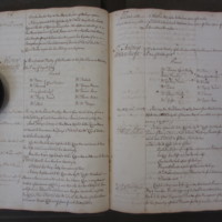 St Andrew Undershaft - Workhouse Minute Book 1732-1748 p76-77 image 1